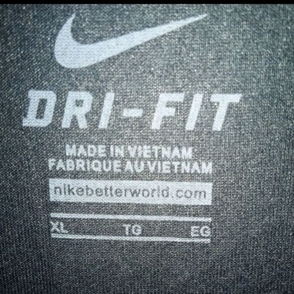 Alabama Crimson Tide NWT Nike Just Do It Dri-Fit BAMA XL Tee Licensed NOS 2015 - Picture 11 of 16